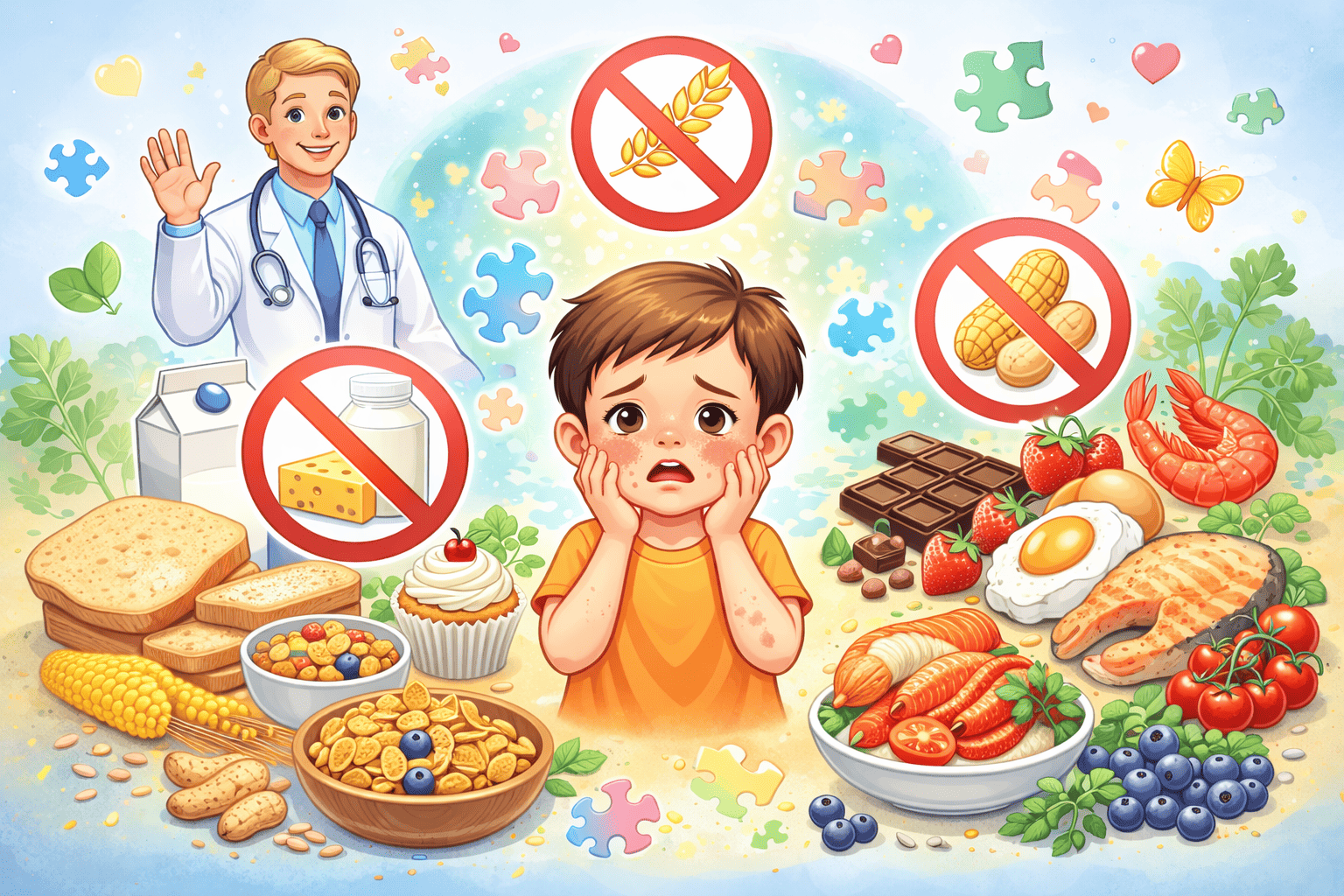 харчові реакції при рас