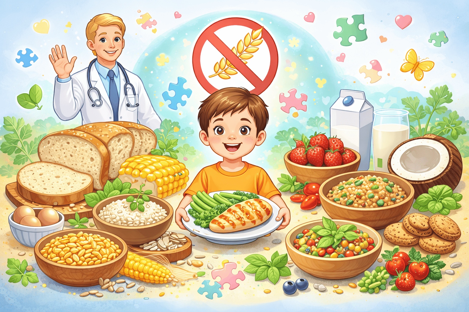 перехід на безглютенову дієту при аутизмі