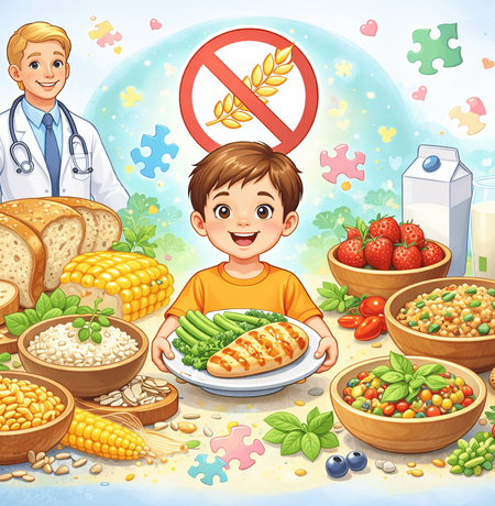 Перехід на безглютенову дієту при аутизмі